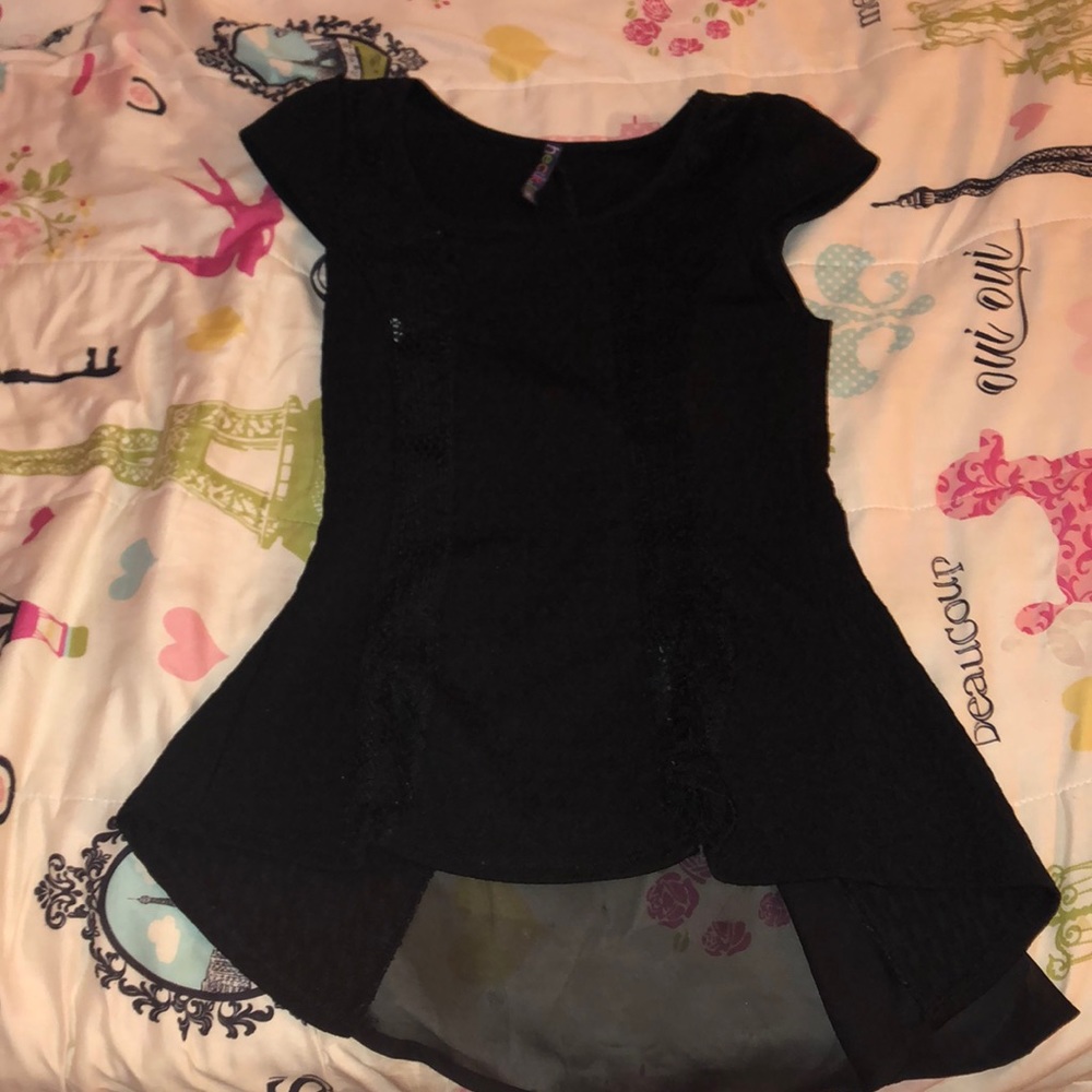 Formal black shirt